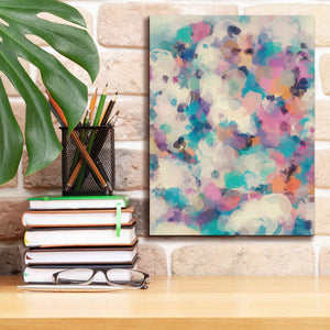 'Abstract Colorful Flows 5' by Irena Orlov Giclee Canvas Wall Art,12 x 16