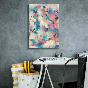 'Abstract Colorful Flows 5' by Irena Orlov Giclee Canvas Wall Art,18 x 26