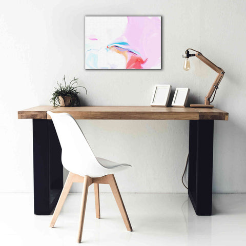 Image of 'Abstract Colorful Flows 8' by Irena Orlov Giclee Canvas Wall Art,26 x 18