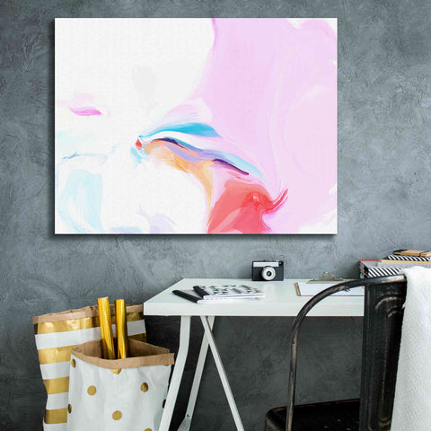 Image of 'Abstract Colorful Flows 8' by Irena Orlov Giclee Canvas Wall Art,34 x 26
