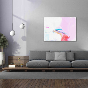 'Abstract Colorful Flows 8' by Irena Orlov Giclee Canvas Wall Art,54 x 40