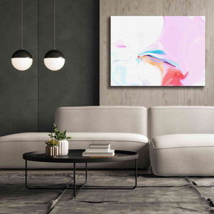 'Abstract Colorful Flows 8' by Irena Orlov Giclee Canvas Wall Art,54 x 40