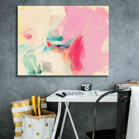 Image of 'Abstract Colorful Flows 9' by Irena Orlov Giclee Canvas Wall Art,34 x 26