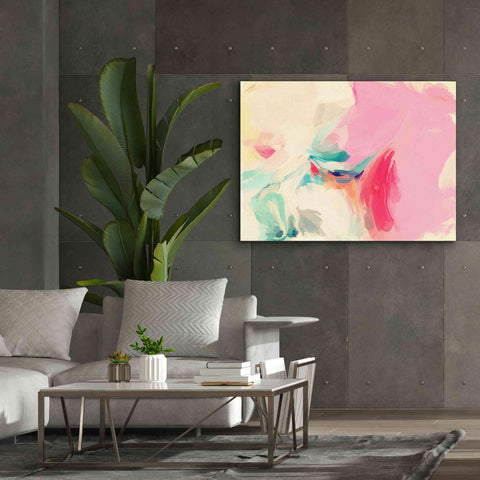 Image of 'Abstract Colorful Flows 9' by Irena Orlov Giclee Canvas Wall Art,54 x 40