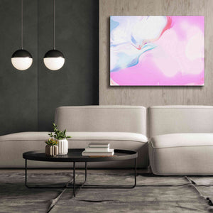 'Abstract Colorful Flows 10' by Irena Orlov Giclee Canvas Wall Art,54 x 40