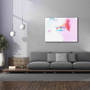 'Abstract Colorful Flows 11' by Irena Orlov Giclee Canvas Wall Art,54 x 40