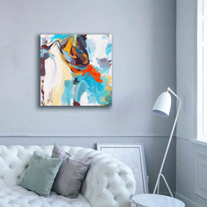 'Abstract Colorful Flows 12' by Irena Orlov Giclee Canvas Wall Art,37 x 37