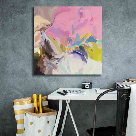 Image of 'Abstract Colorful Flows 13' by Irena Orlov Giclee Canvas Wall Art,26 x 26