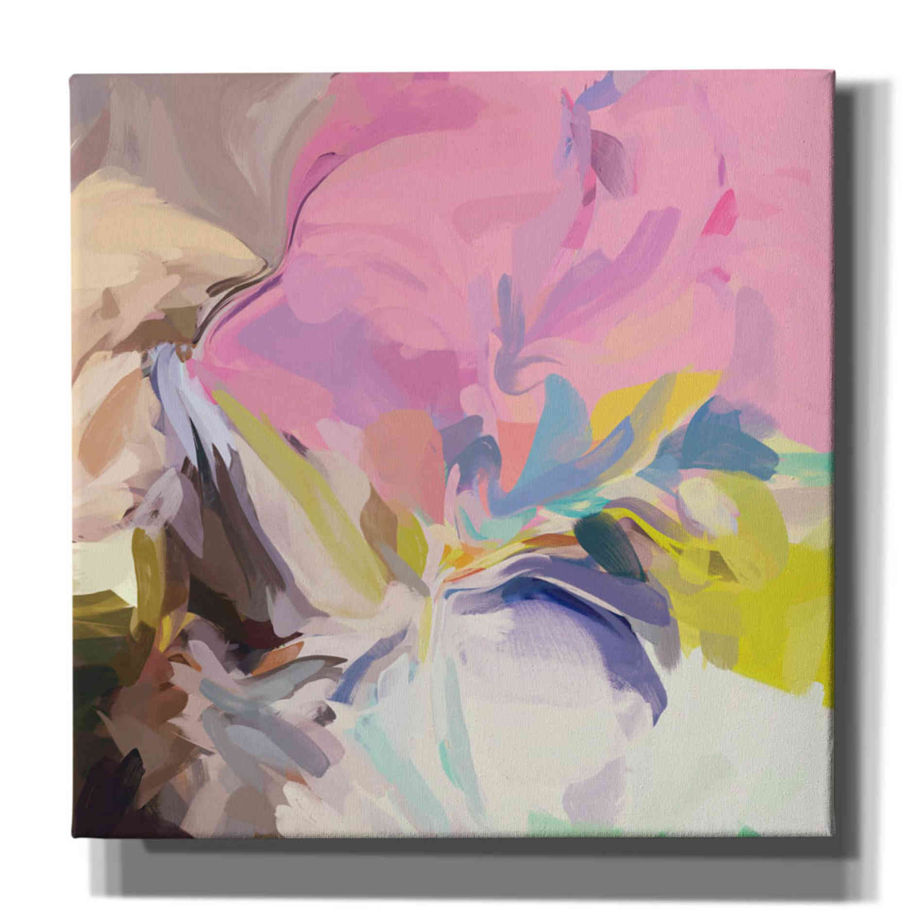 'Abstract Colorful Flows 13' by Irena Orlov Giclee Canvas Wall Art