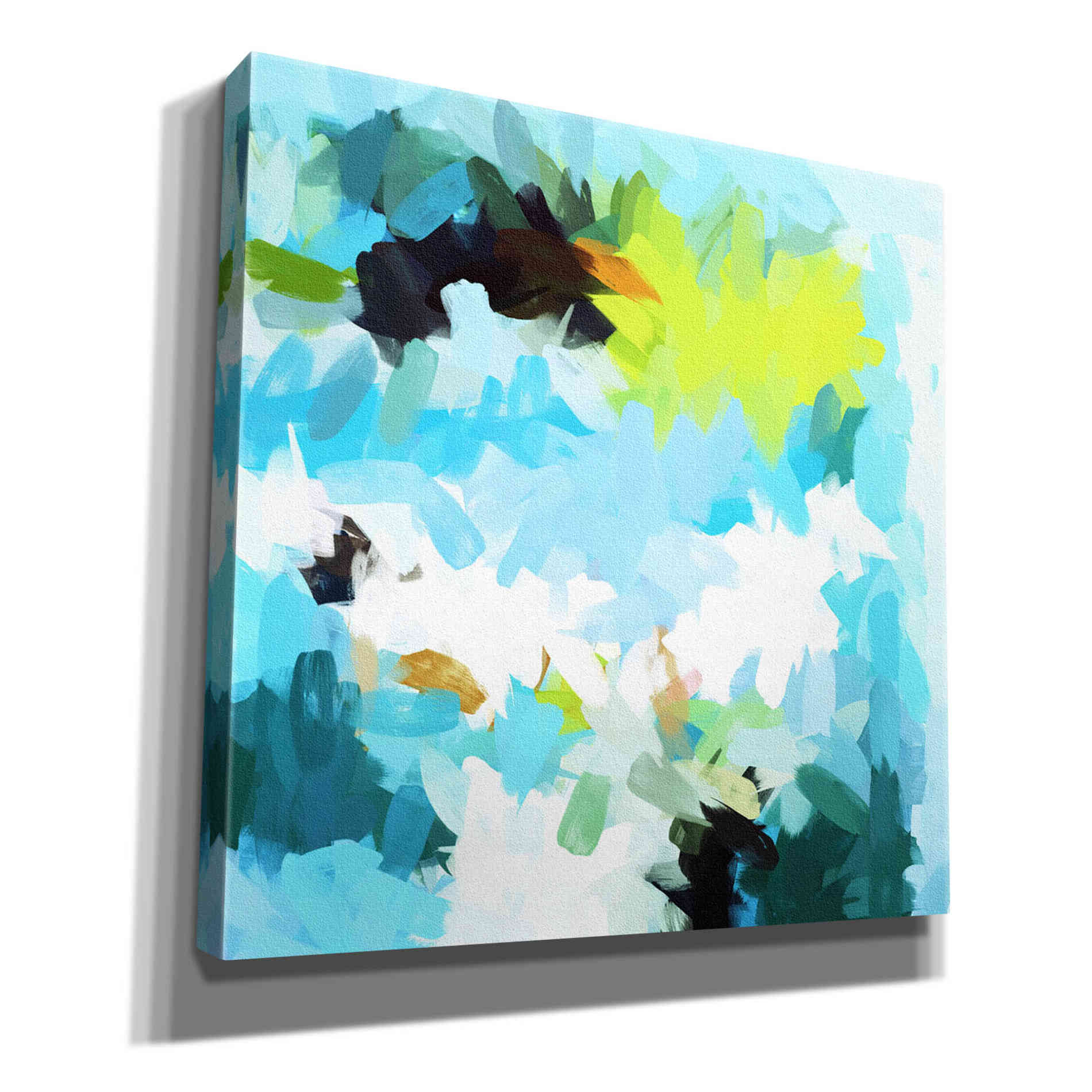 'Abstract Colorful Flows 15' by Irena Orlov Giclee Canvas Wall Art