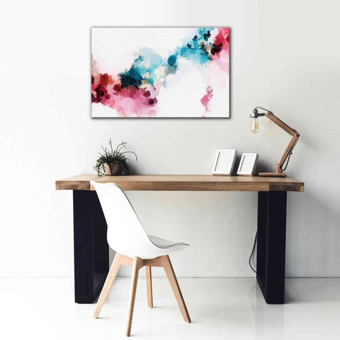 Image of 'Abstract Colorful Flows 17' by Irena Orlov Giclee Canvas Wall Art,40 x 26