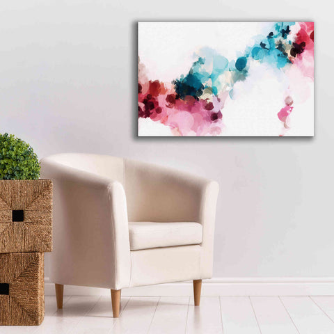 Image of 'Abstract Colorful Flows 17' by Irena Orlov Giclee Canvas Wall Art,40 x 26