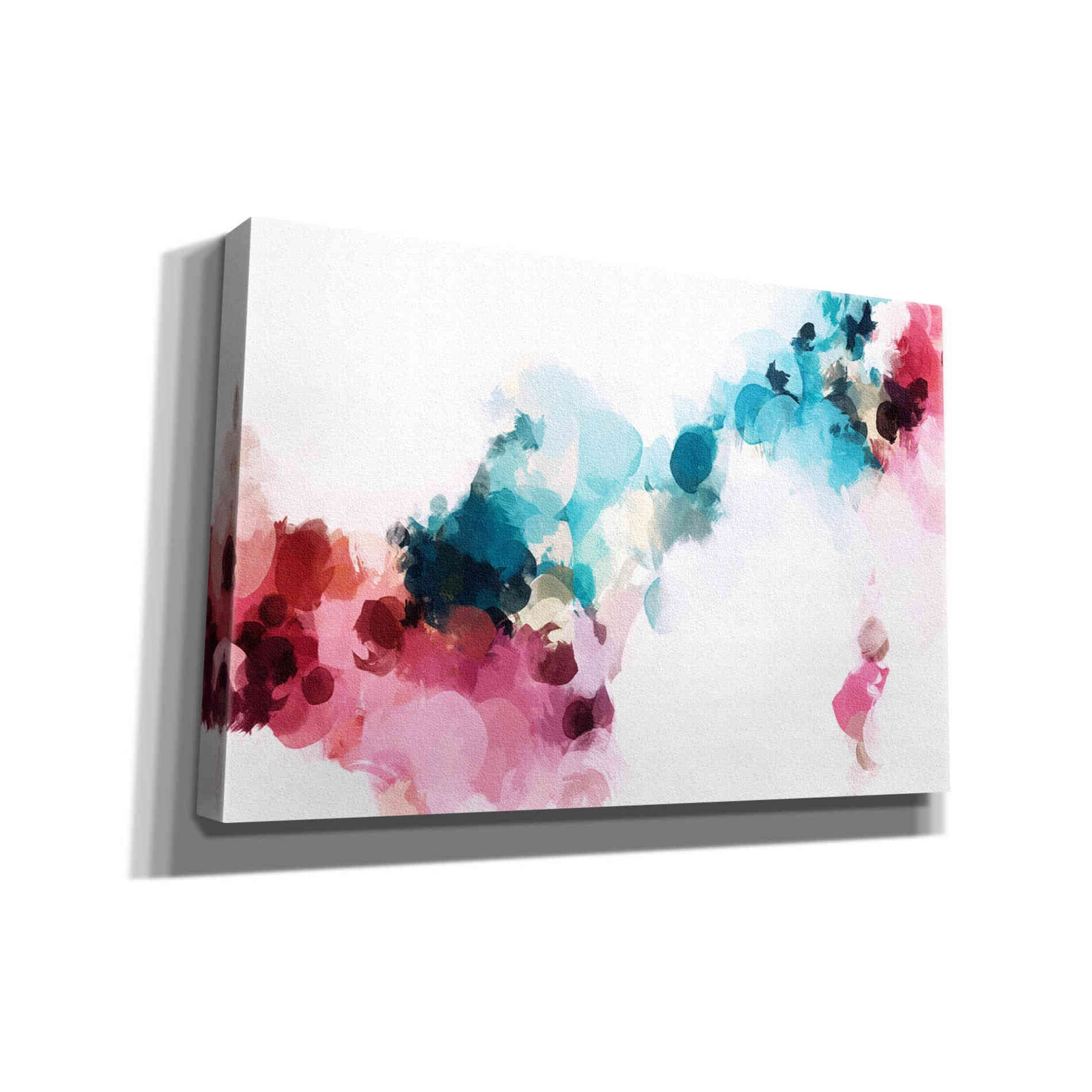 'Abstract Colorful Flows 17' by Irena Orlov Giclee Canvas Wall Art