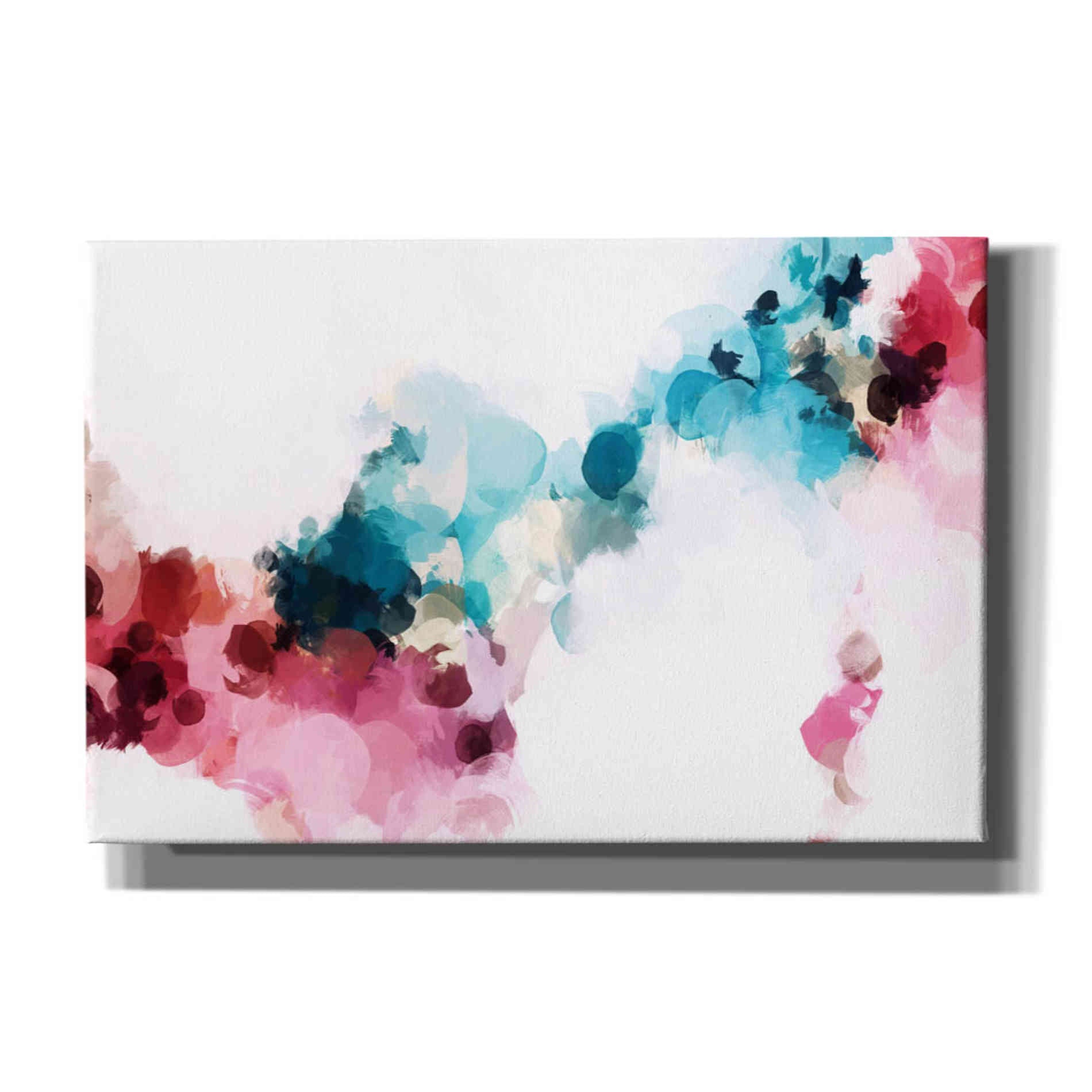 'Abstract Colorful Flows 17' by Irena Orlov Giclee Canvas Wall Art