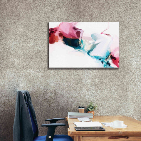 Image of 'Abstract Colorful Flows 18' by Irena Orlov Giclee Canvas Wall Art,40 x 26