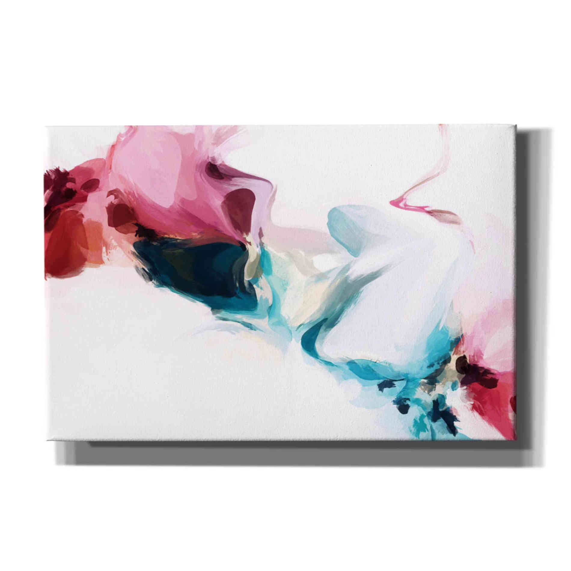 'Abstract Colorful Flows 18' by Irena Orlov Giclee Canvas Wall Art