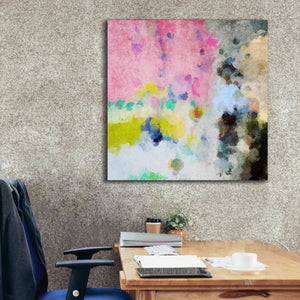 'Abstract Colorful Flows 19' by Irena Orlov Giclee Canvas Wall Art,37 x 37