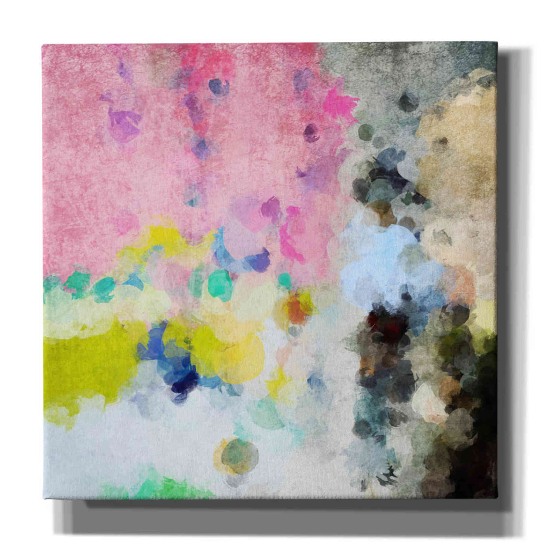 'Abstract Colorful Flows 19' by Irena Orlov Giclee Canvas Wall Art