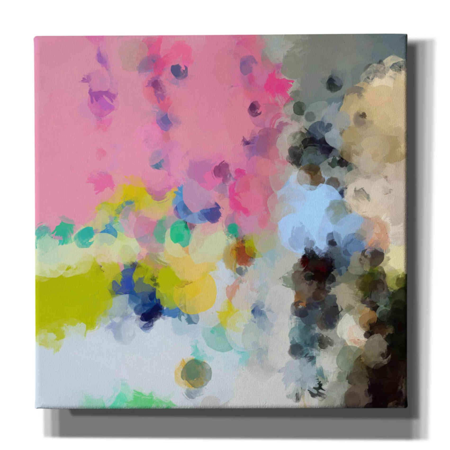 'Abstract Colorful Flows 20' by Irena Orlov Giclee Canvas Wall Art