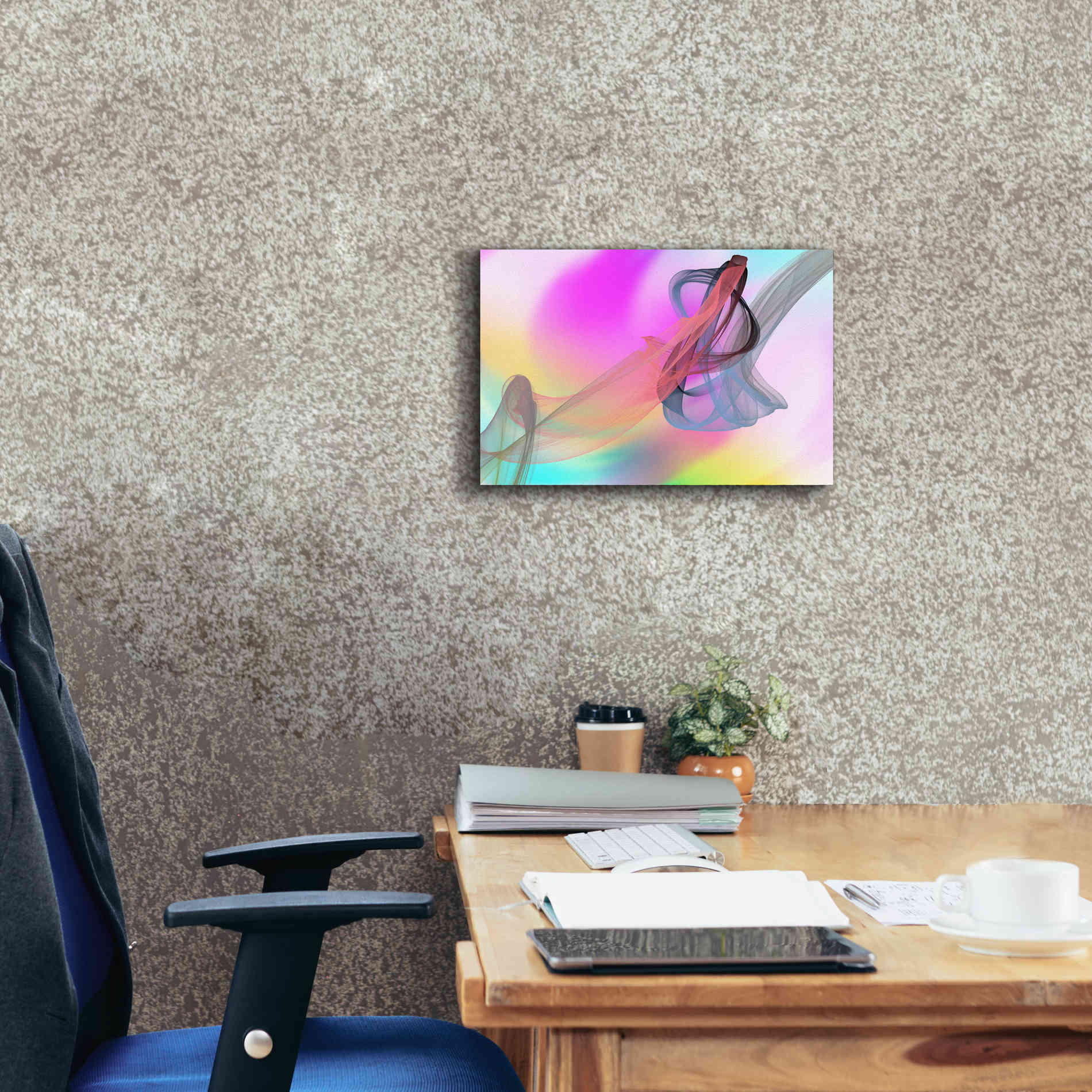 'Color In The Lines 1' by Irena Orlov Giclee Canvas Wall Art,18 x 12