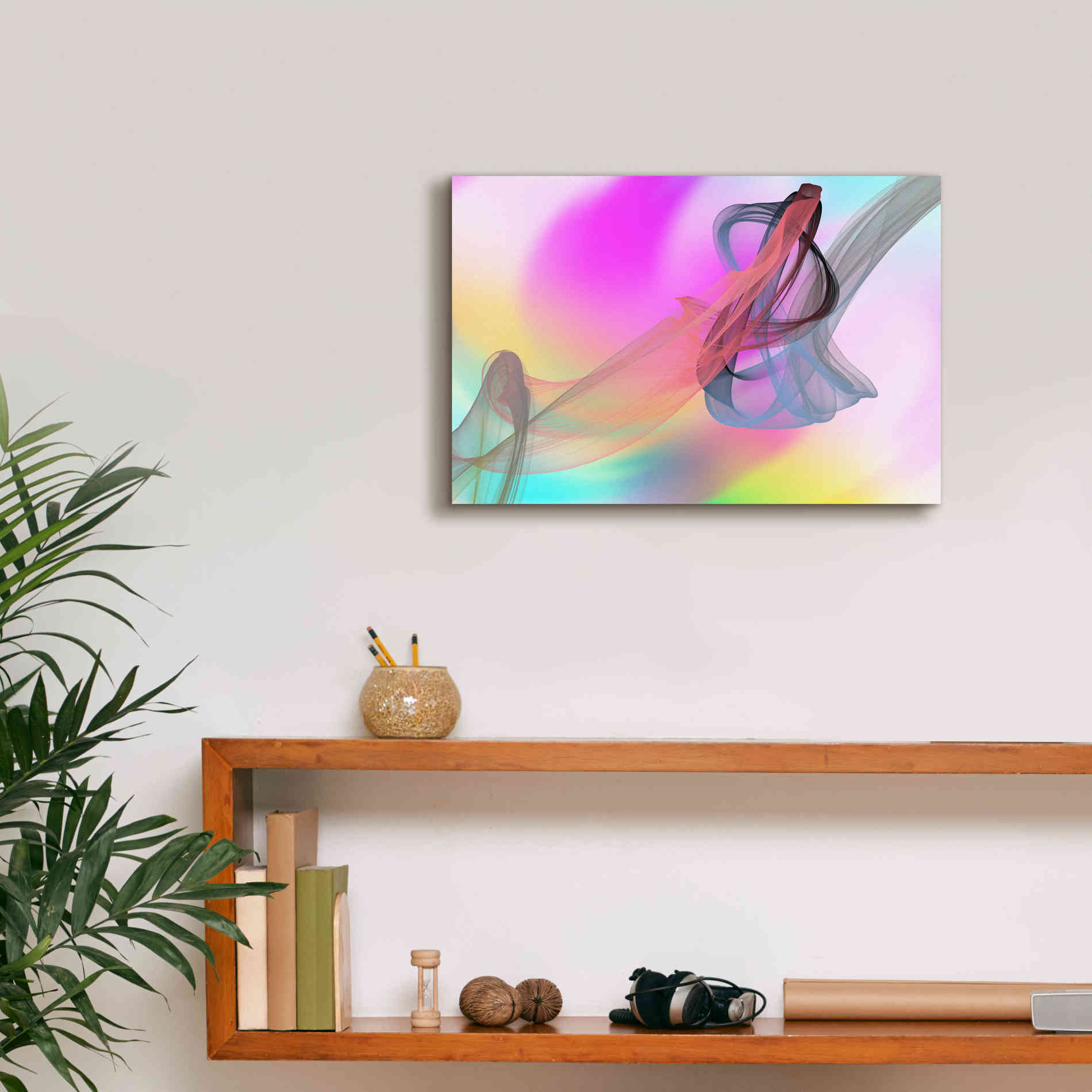 'Color In The Lines 1' by Irena Orlov Giclee Canvas Wall Art,18 x 12