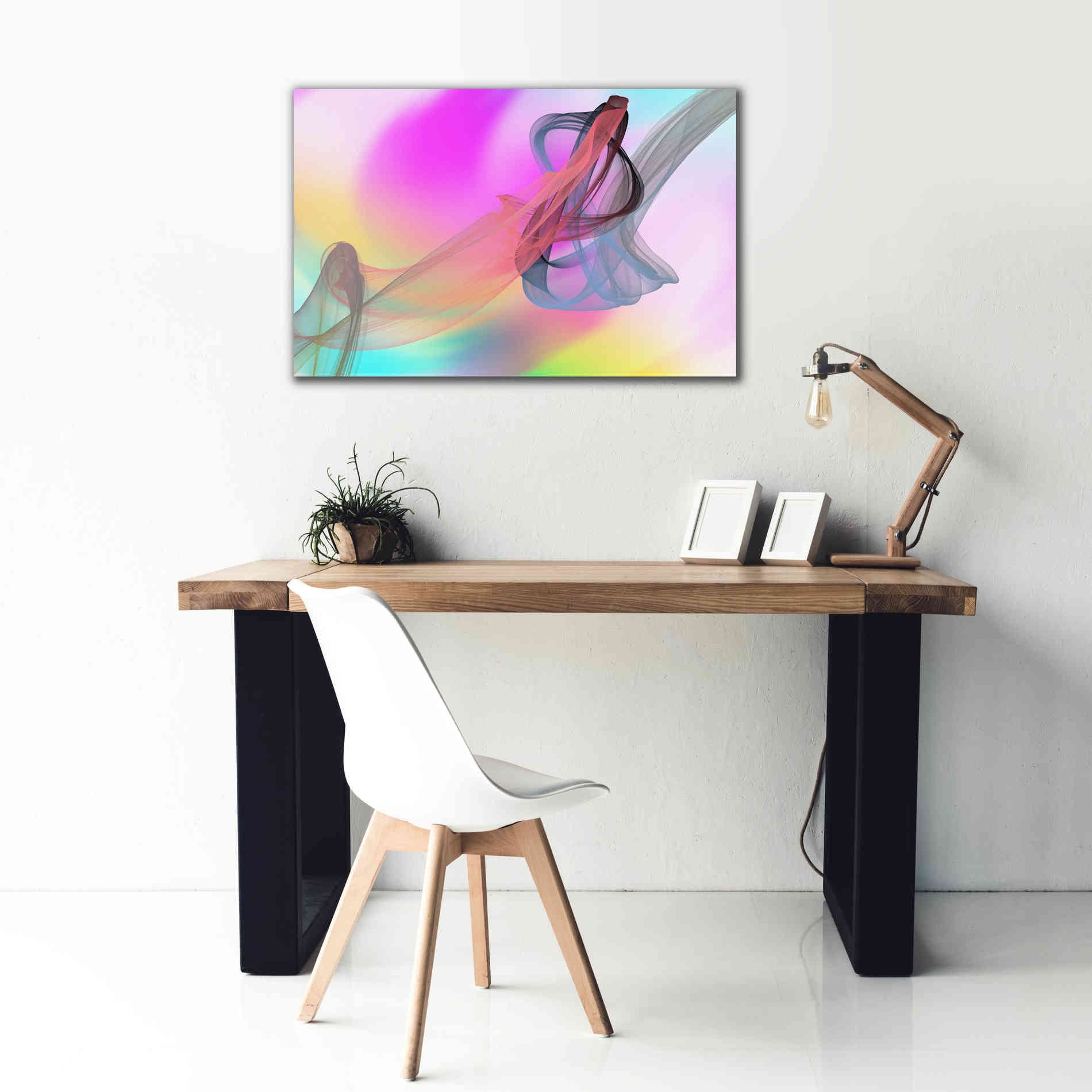 'Color In The Lines 1' by Irena Orlov Giclee Canvas Wall Art,40 x 26