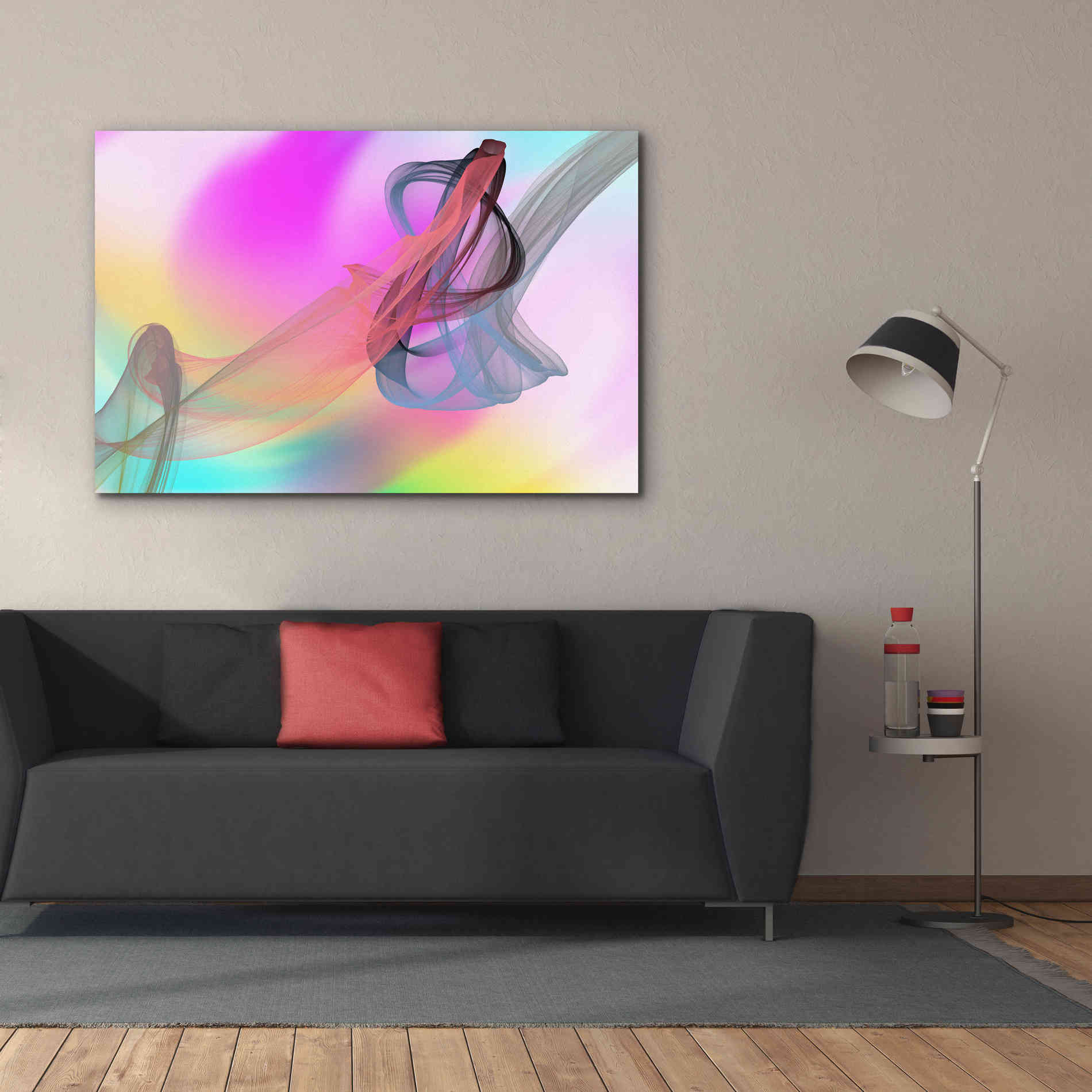 'Color In The Lines 1' by Irena Orlov Giclee Canvas Wall Art,60 x 40