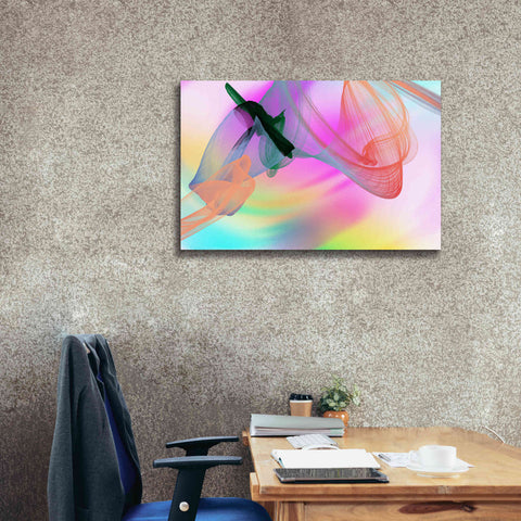 Image of 'Color In The Lines 2' by Irena Orlov Giclee Canvas Wall Art,40 x 26