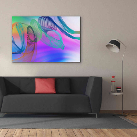 Image of 'Color In The Lines 3' by Irena Orlov Giclee Canvas Wall Art,60 x 40