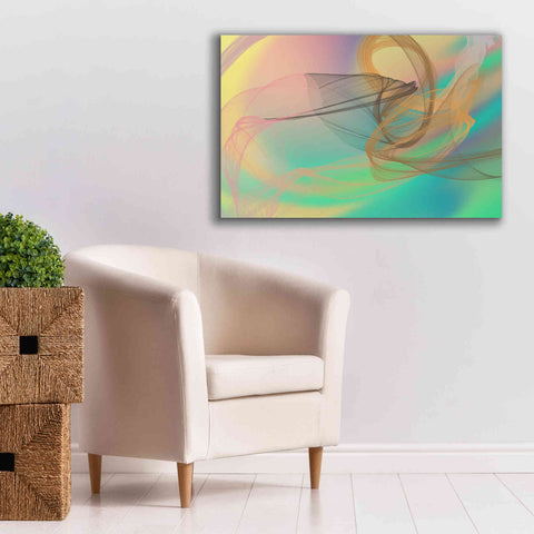 Image of 'Color In The Lines 4' by Irena Orlov Giclee Canvas Wall Art,40 x 26