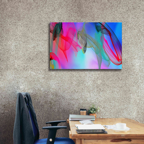Image of 'Color In The Lines 7' by Irena Orlov Giclee Canvas Wall Art,40 x 26