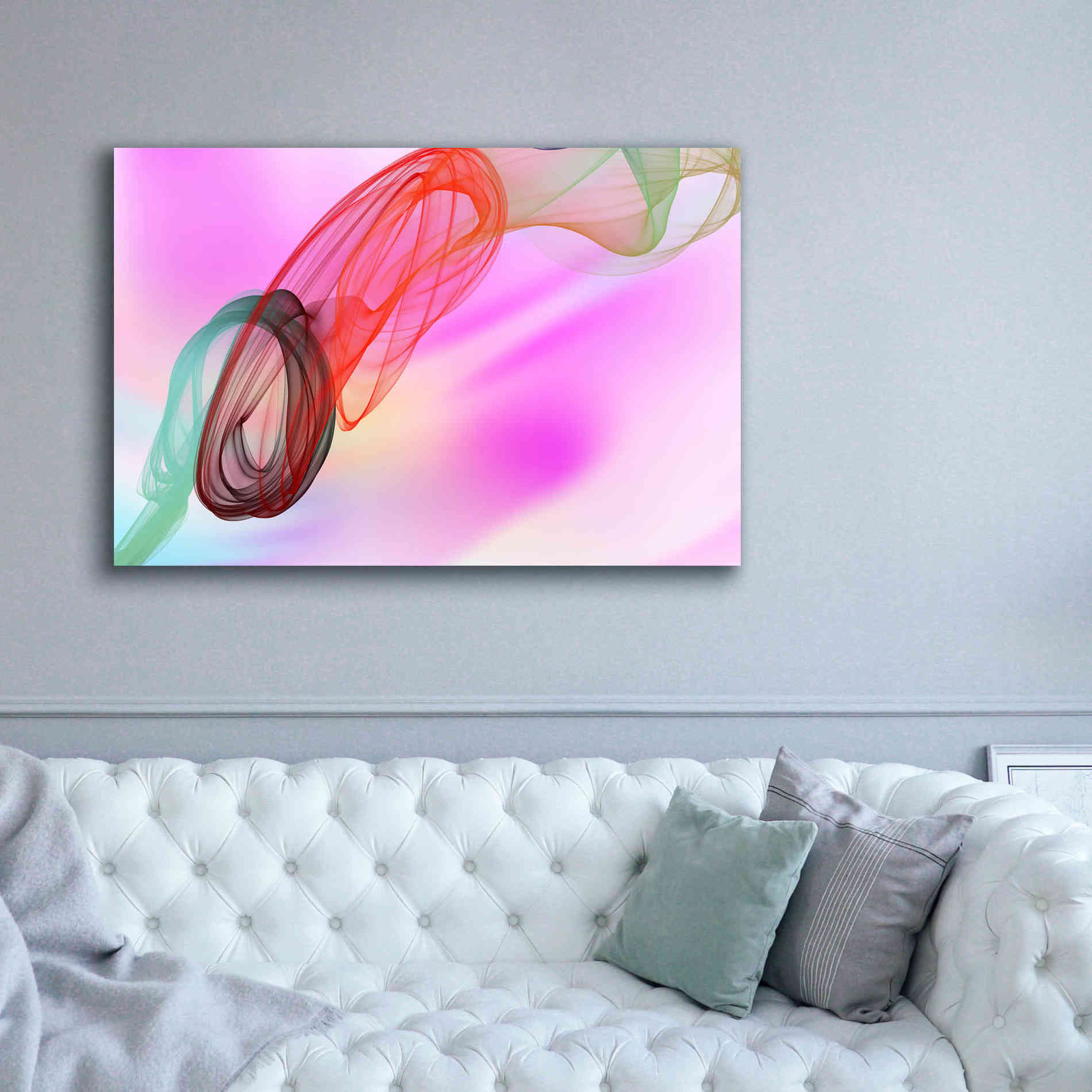 'Color In The Lines 10' by Irena Orlov Giclee Canvas Wall Art,60 x 40