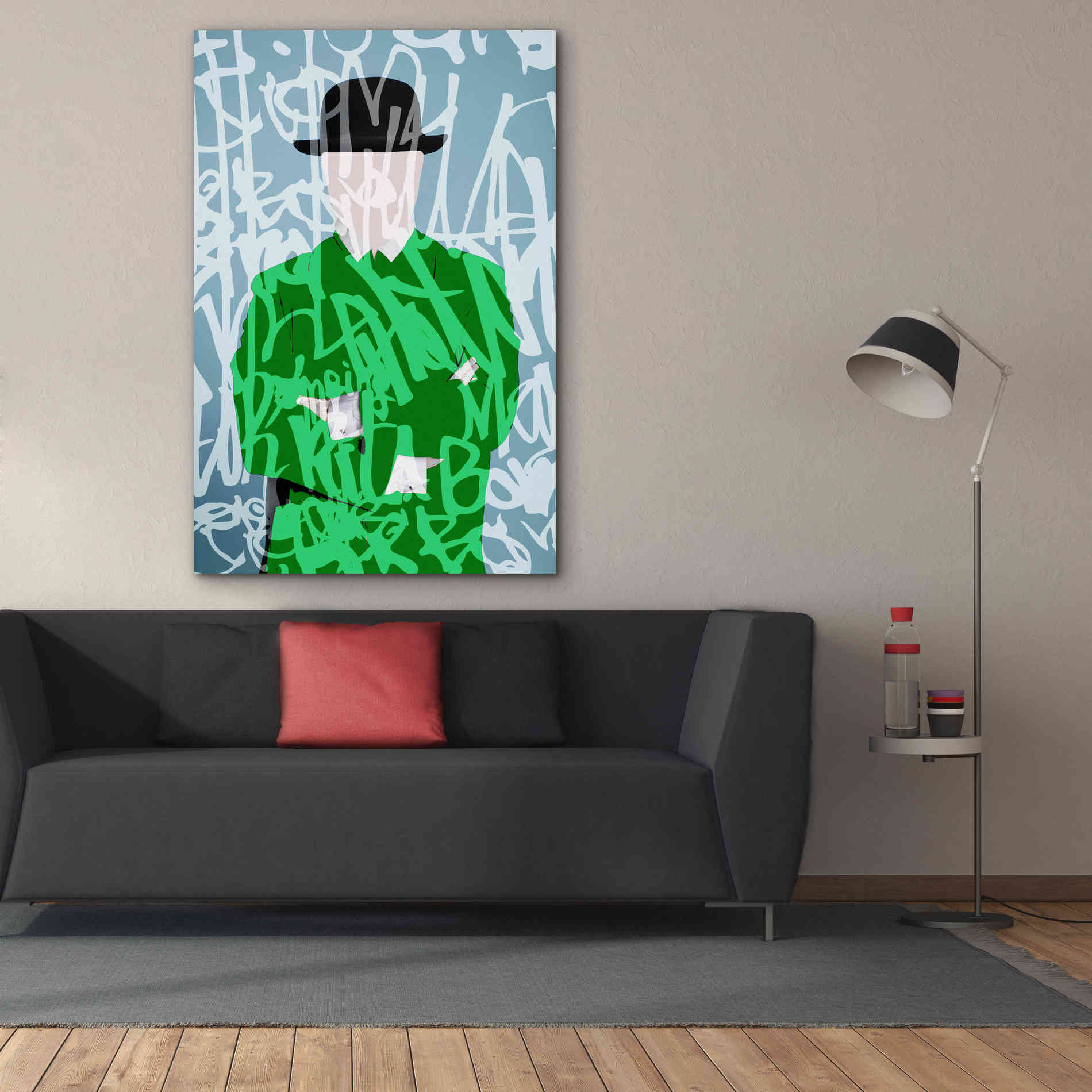 'Graffiti Man 2' by Irena Orlov Giclee Canvas Wall Art,40 x 60
