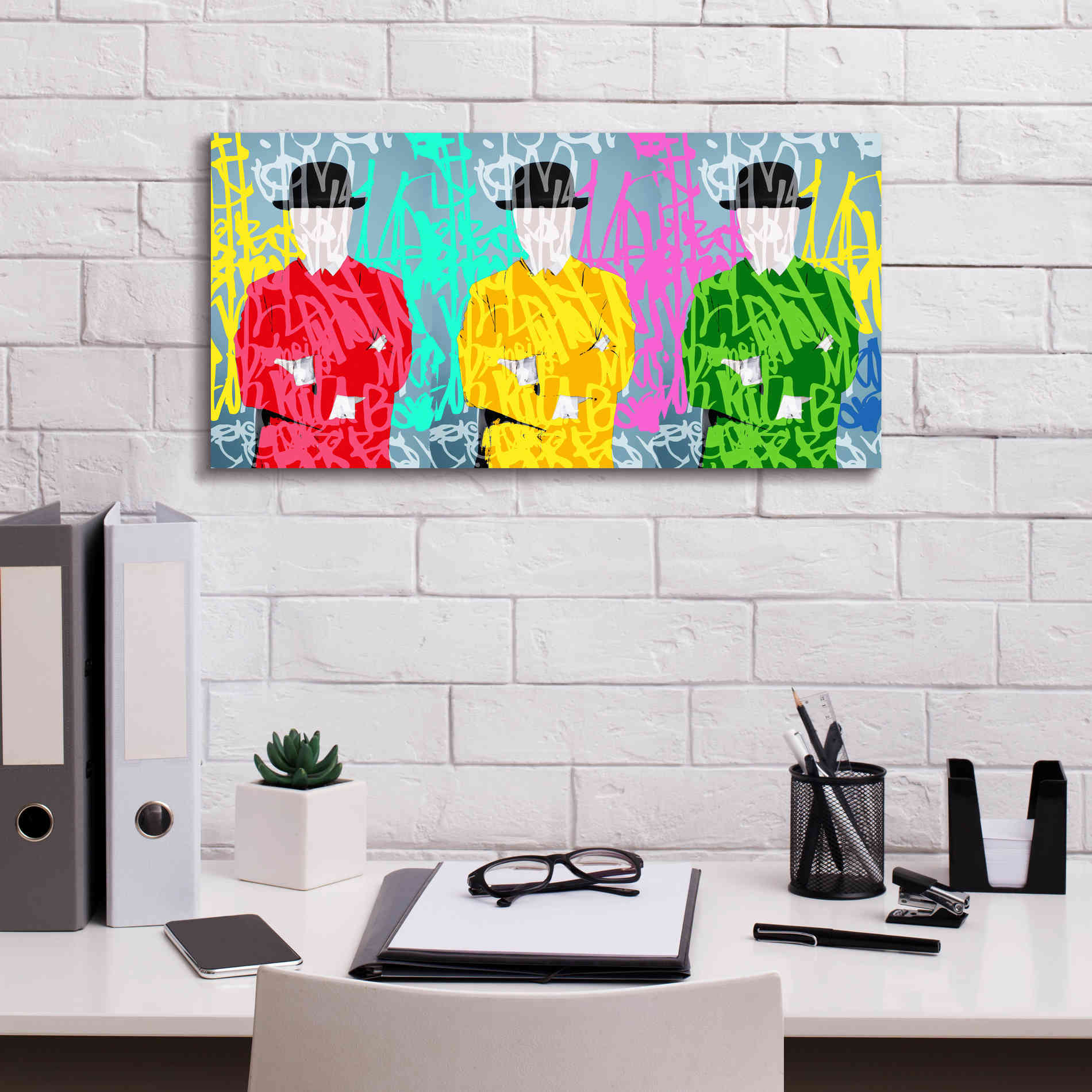 'Metaphysical Concept 7' by Irena Orlov Giclee Canvas Wall Art,24 x 12