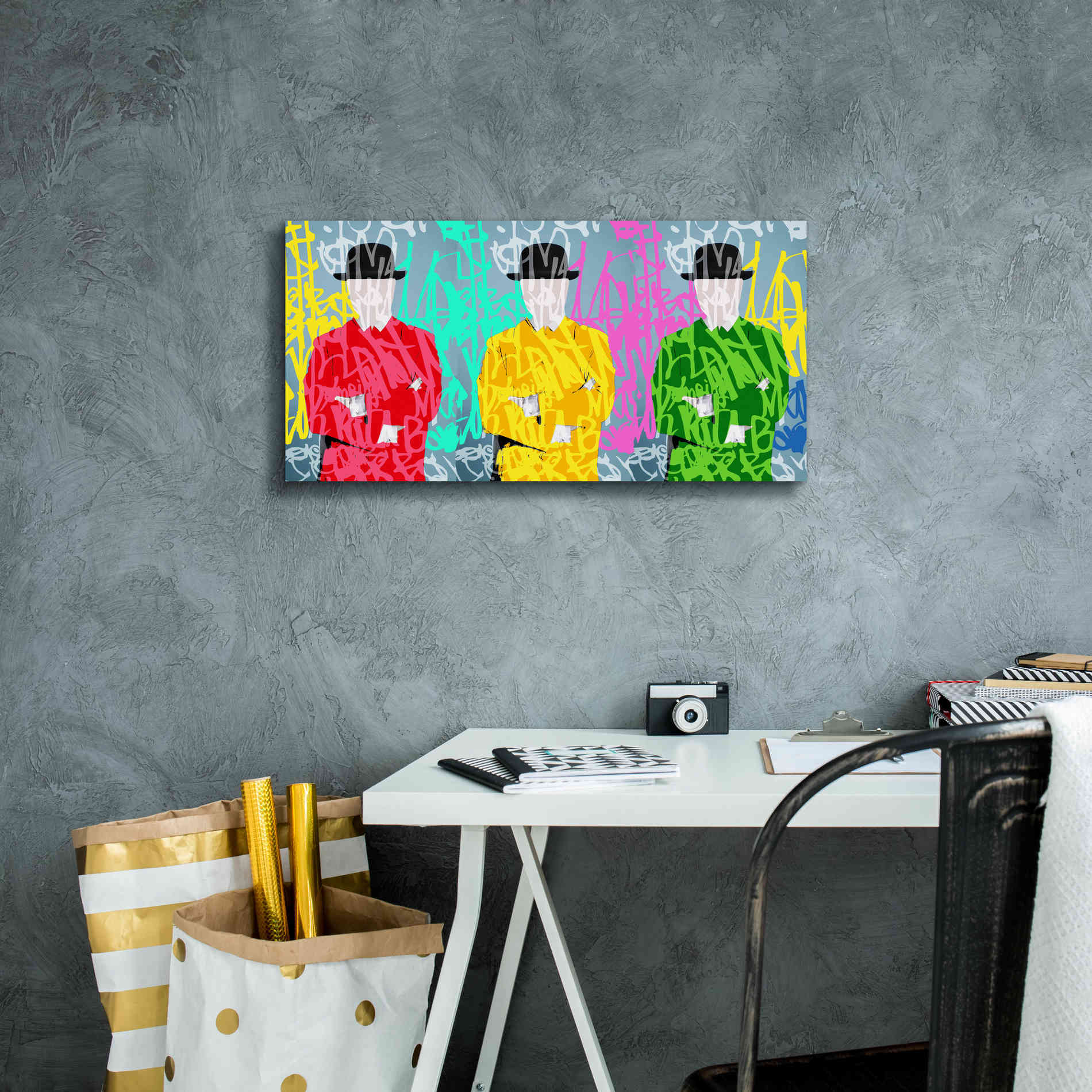 'Metaphysical Concept 7' by Irena Orlov Giclee Canvas Wall Art,24 x 12