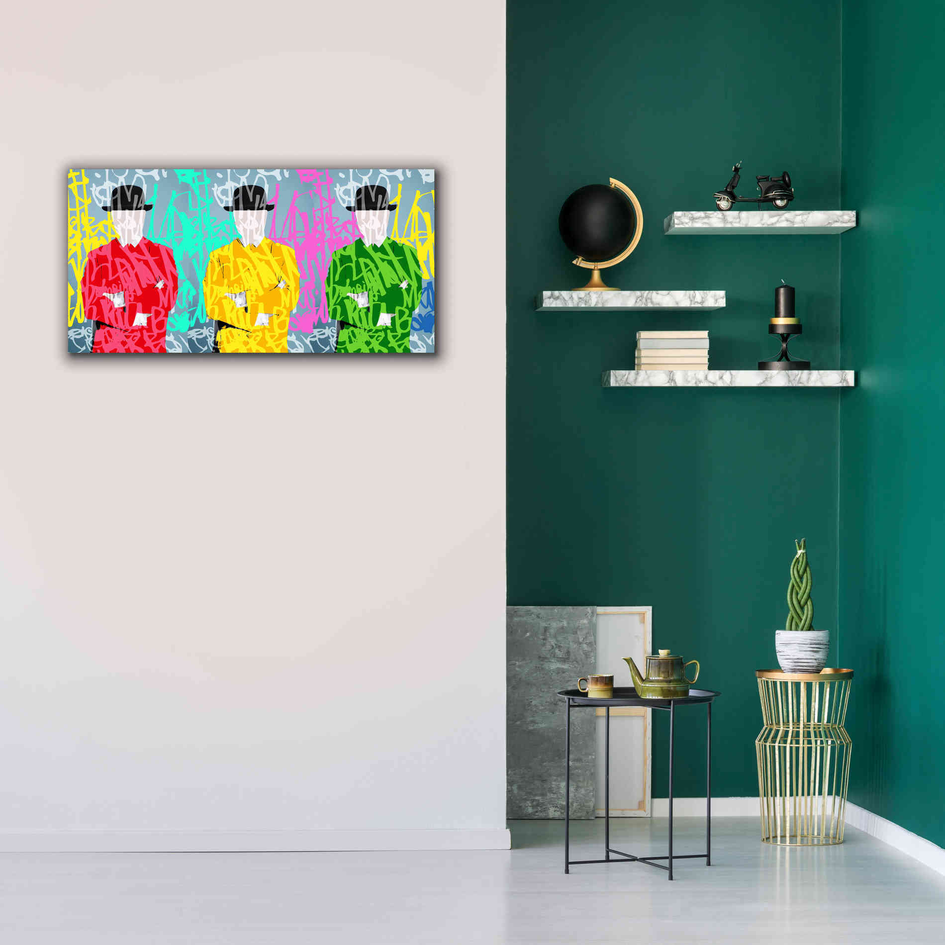 'Metaphysical Concept 7' by Irena Orlov Giclee Canvas Wall Art,40 x 20