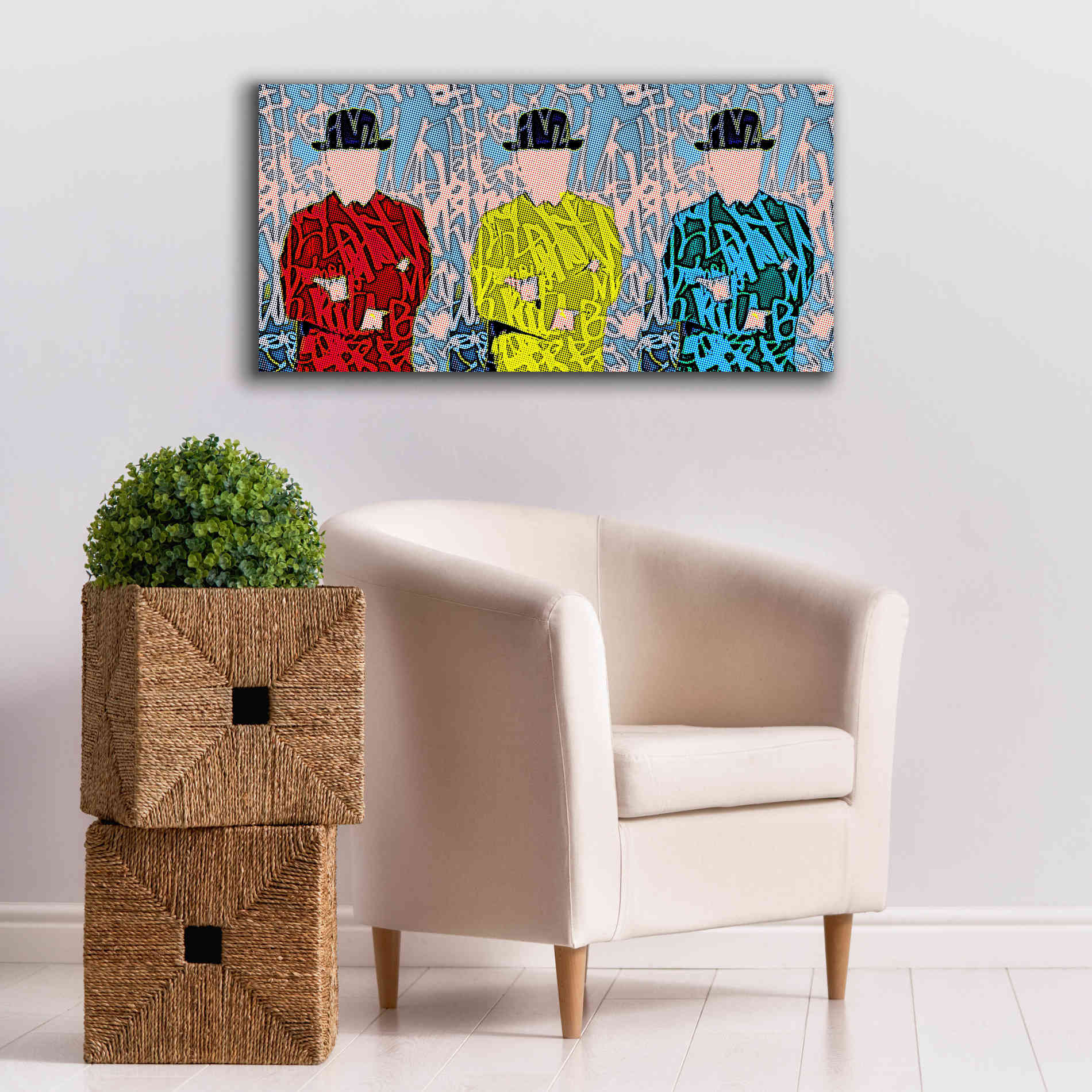 'Metaphysical Concept 13' by Irena Orlov Giclee Canvas Wall Art,40 x 20