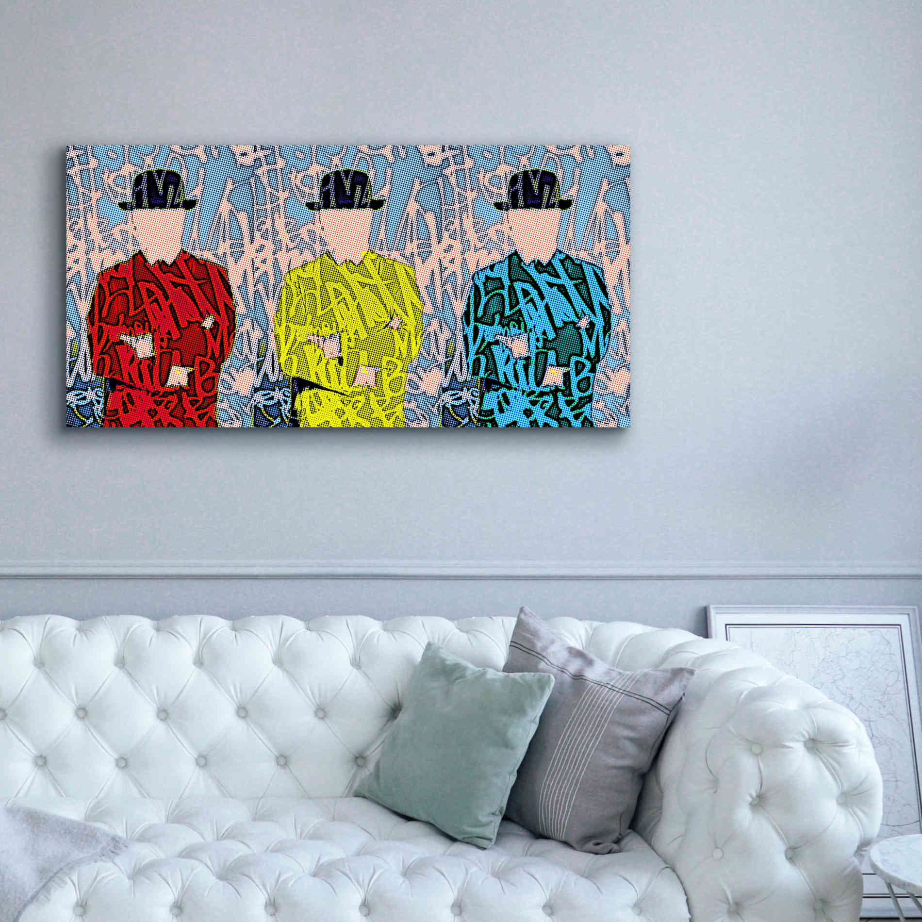 'Metaphysical Concept 13' by Irena Orlov Giclee Canvas Wall Art,60 x 30