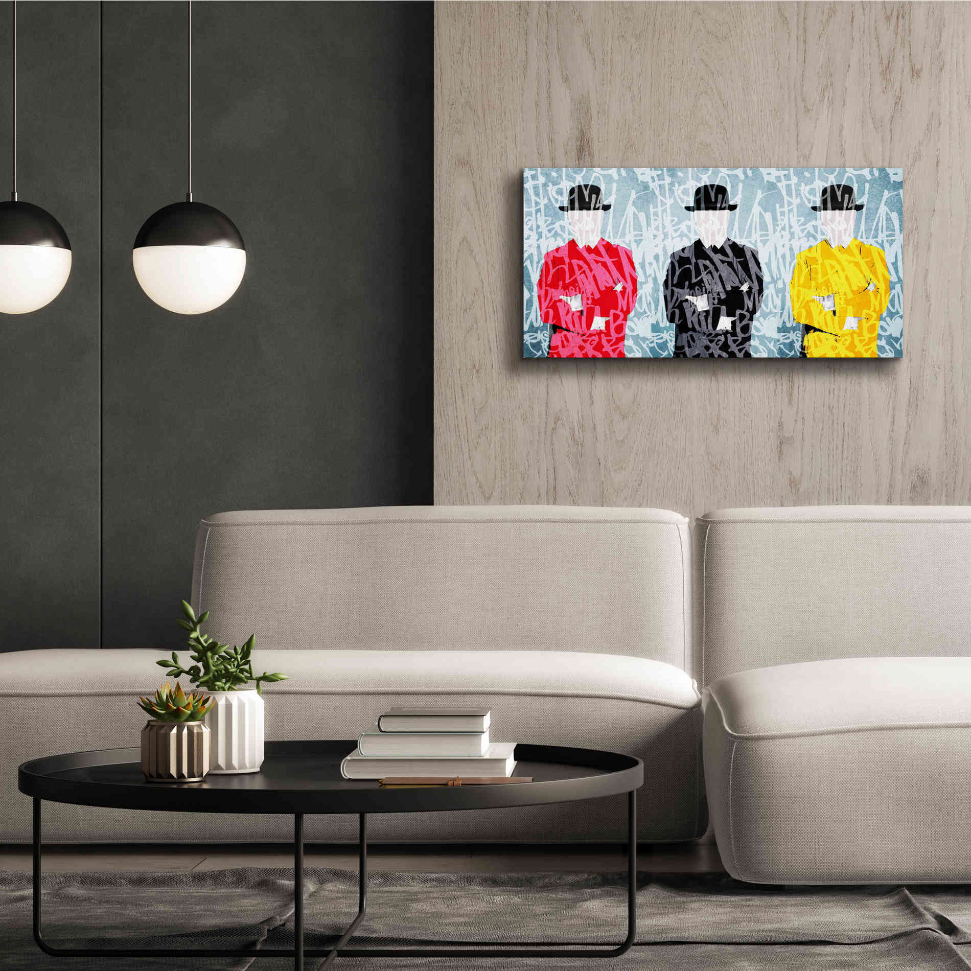 'Metaphysical Concept 1 ' by Irena Orlov Giclee Canvas Wall Art,40 x 20