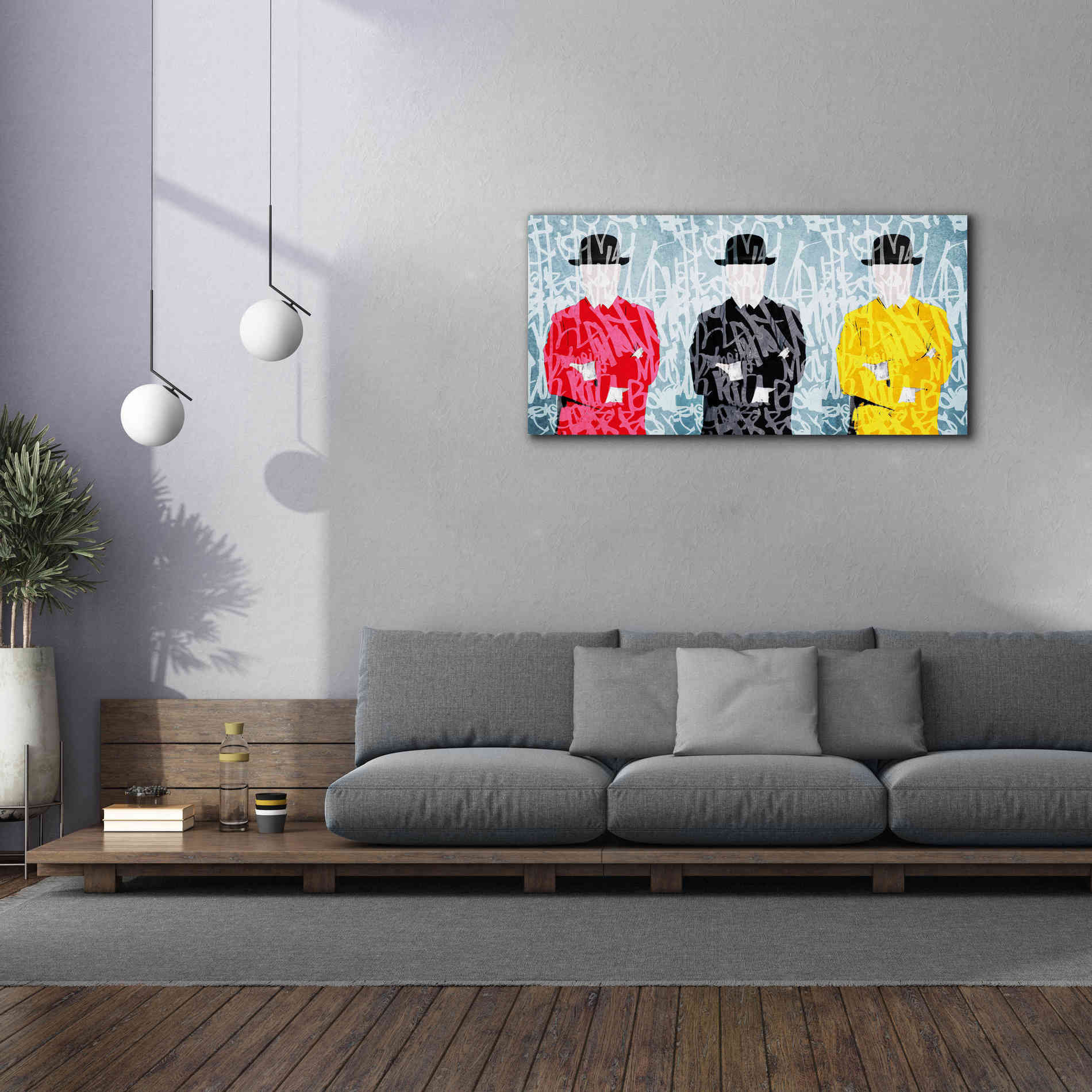 'Metaphysical Concept 1 ' by Irena Orlov Giclee Canvas Wall Art,60 x 30