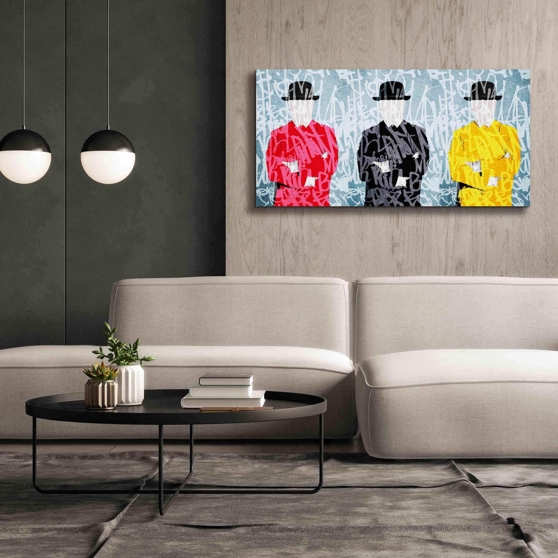 'Metaphysical Concept 1 ' by Irena Orlov Giclee Canvas Wall Art,60 x 30