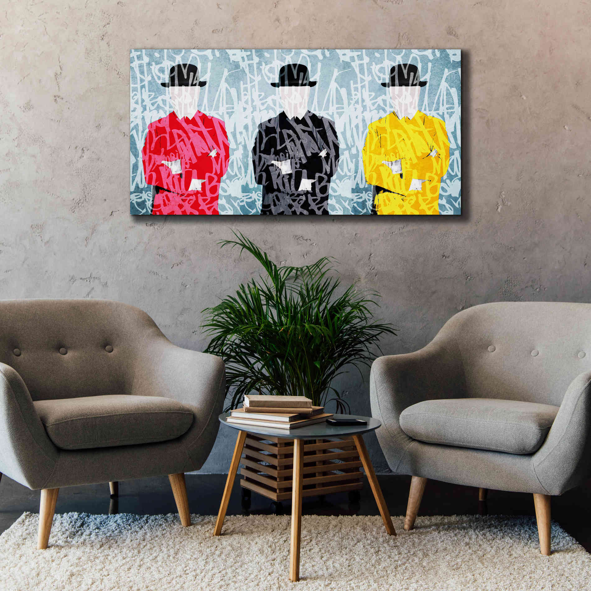 'Metaphysical Concept 1 ' by Irena Orlov Giclee Canvas Wall Art,60 x 30