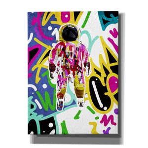'Colorful Astronaut Graffiti Art 6 ' by Irena Orlov Giclee Canvas Wall Art