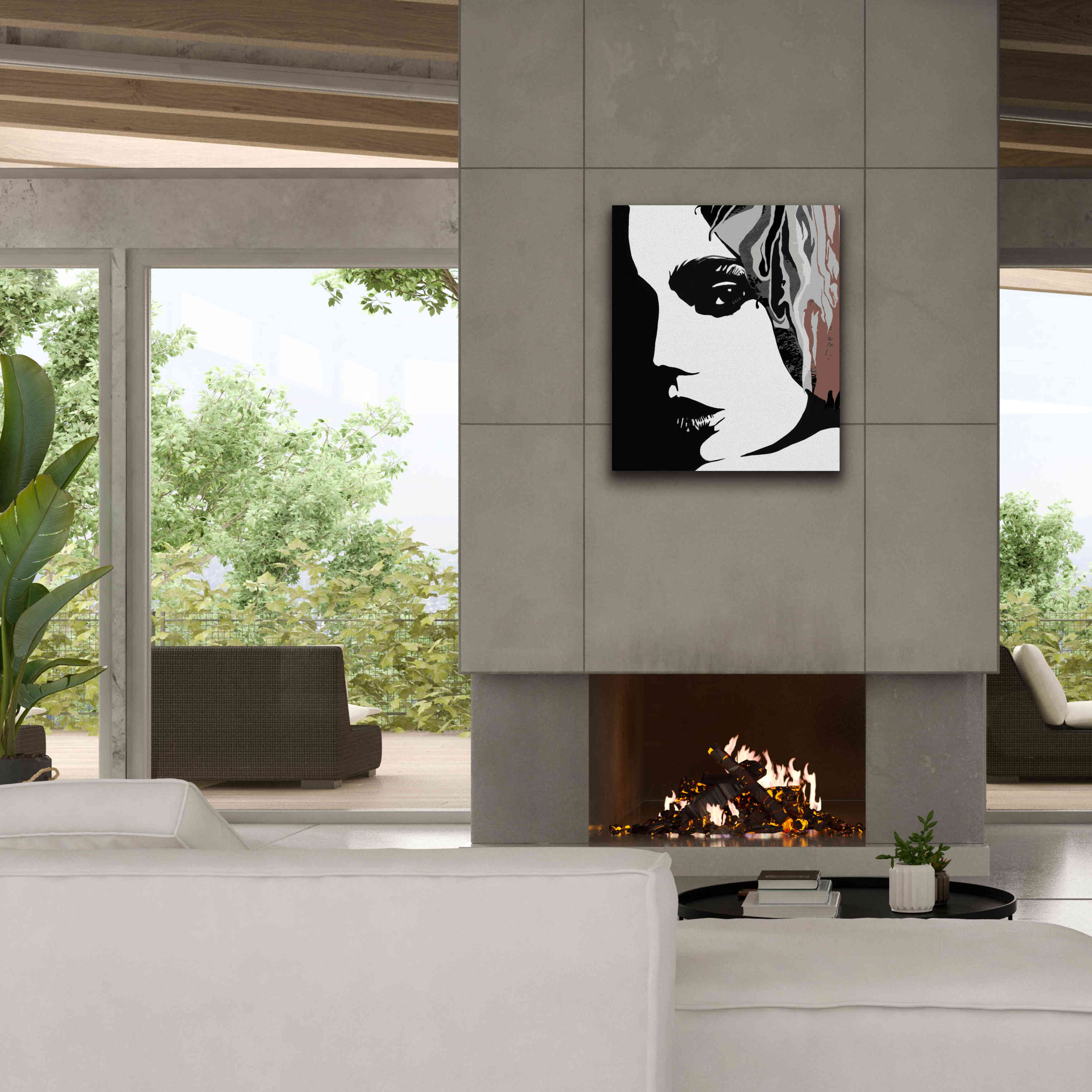 'Shadow Lady' by Karen Smith Giclee Canvas Wall Art,26x30