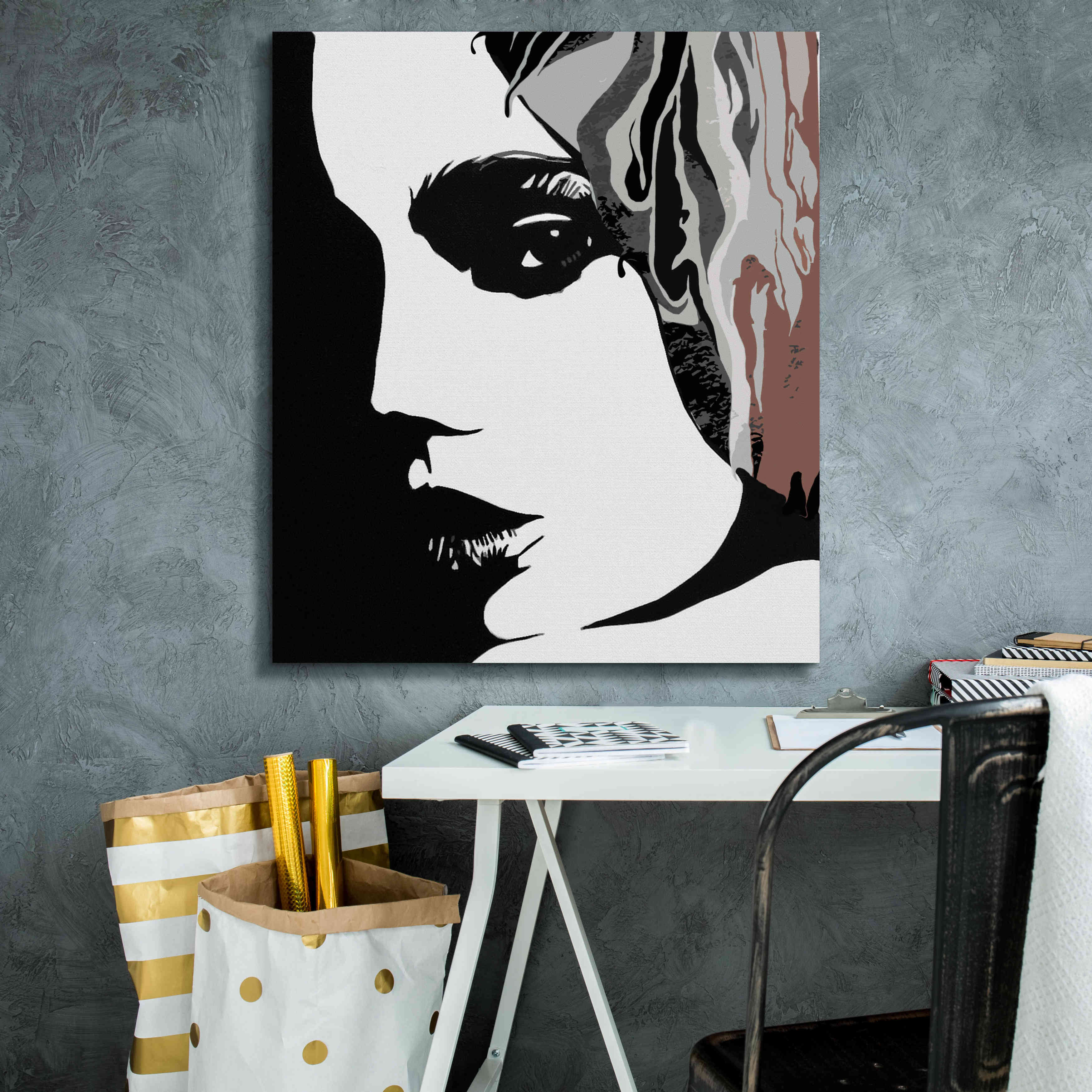 'Shadow Lady' by Karen Smith Giclee Canvas Wall Art,26x30