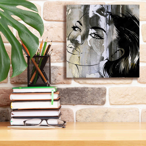 Image of 'Face In The Wall 2' by Karen Smith Giclee Canvas Wall Art,12x12