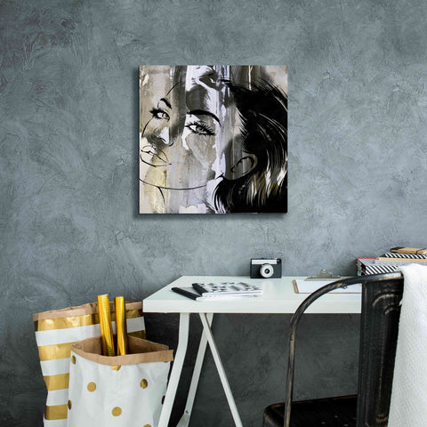 Image of 'Face In The Wall 2' by Karen Smith Giclee Canvas Wall Art,18x18