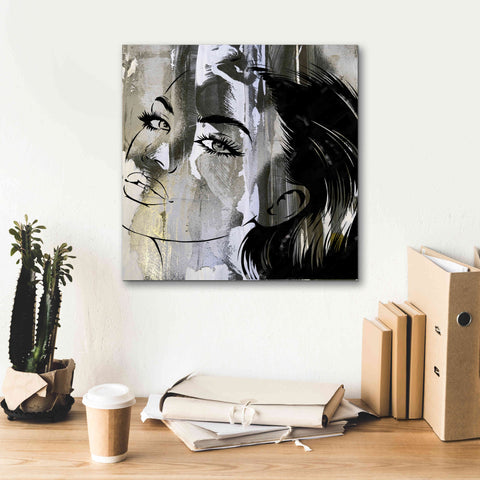 Image of 'Face In The Wall 2' by Karen Smith Giclee Canvas Wall Art,18x18