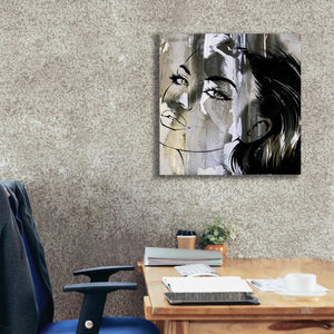 'Face In The Wall 2' by Karen Smith Giclee Canvas Wall Art,26x26