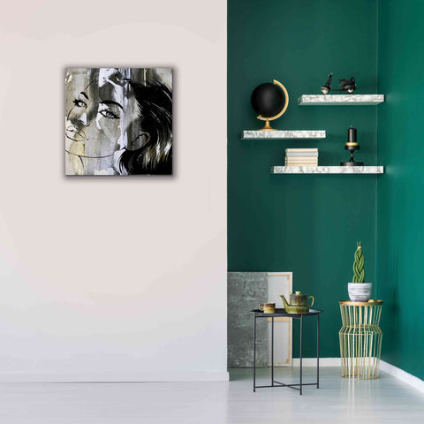 Image of 'Face In The Wall 2' by Karen Smith Giclee Canvas Wall Art,26x26
